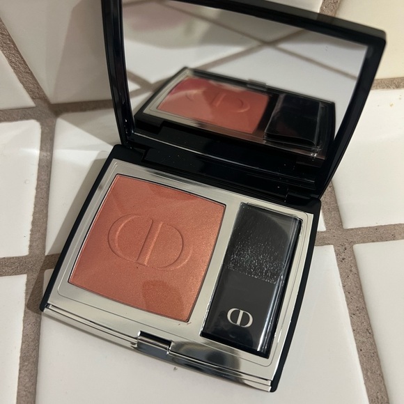 Dior Rouge Blush 219 Rose Montaigne Shimmer - Picture 2 of 7